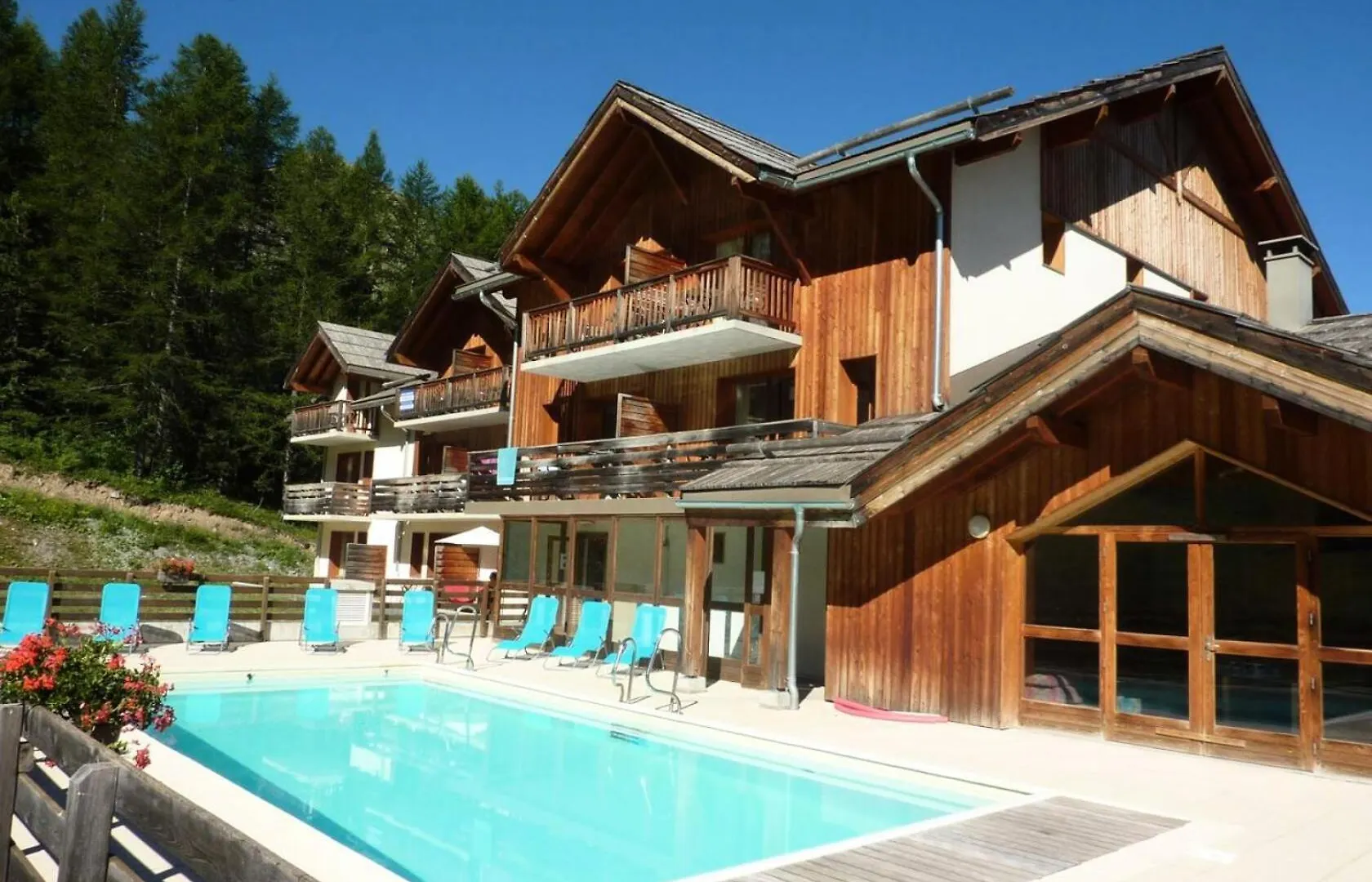 Chalet La Combe D Or - Chalet Mitoyen En Residence De Standing Mae-2094 Le Melezet Frankrig